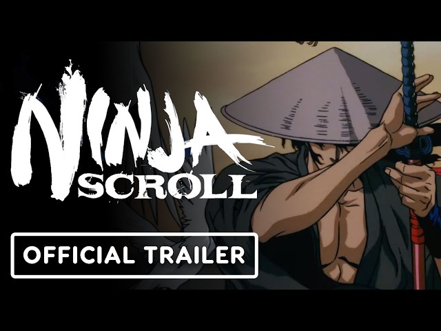 Ninja Scroll - Official Theatrical Release 4K Restoration Trailer (English Subtitles)