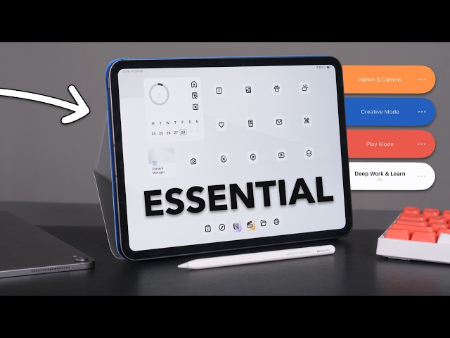 The Best iPad Setup for YOU 2025: Make An iPad Worth It!