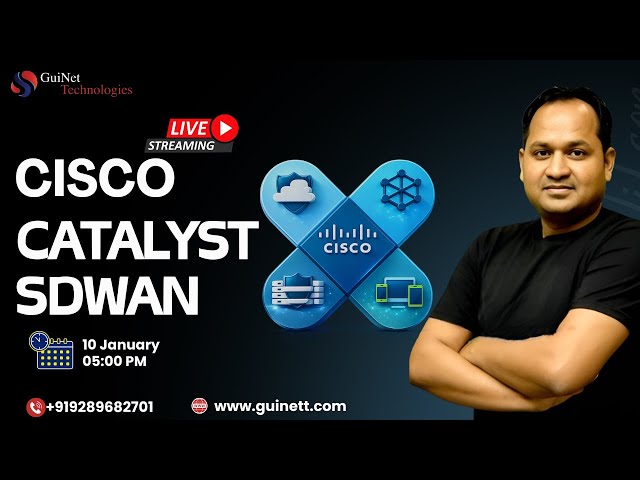 Cisco SD-WAN Live Training 2026 | Real-World Labs & Expert Guidance