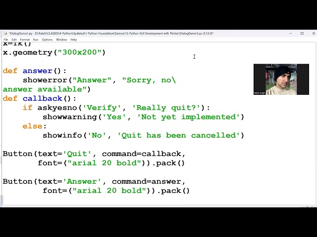 python code