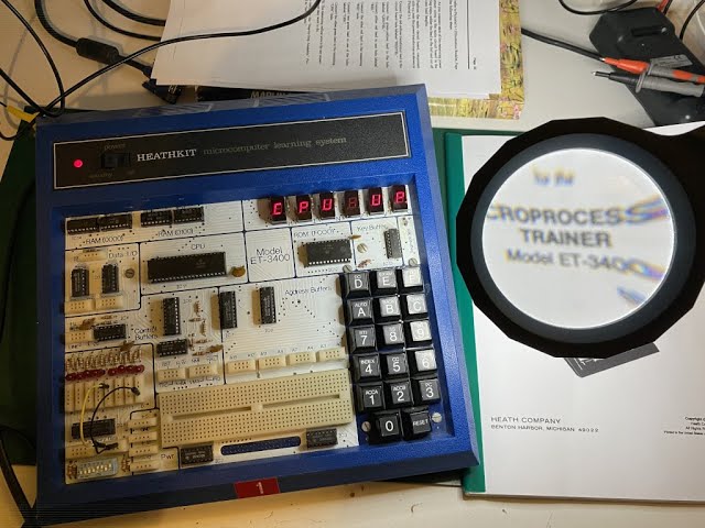 ET-3400 Heathkit Microcomputer Trainer - Part 1