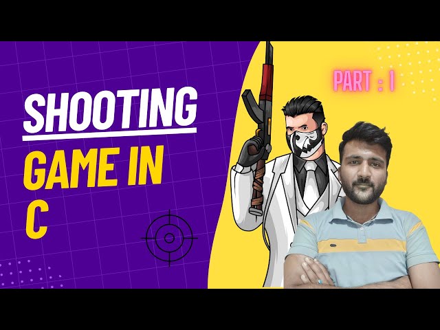 Build a 2D Shooting Game in C part 1 | Full Game Development Tutorial for Beginners
