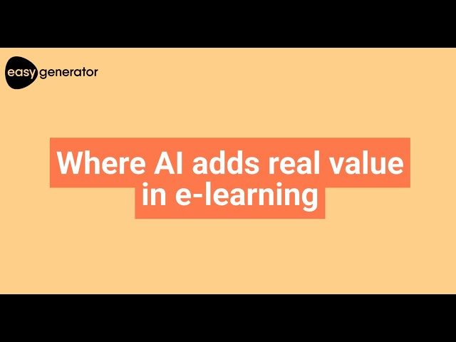 Top AI tools for e-learning creation in 2026