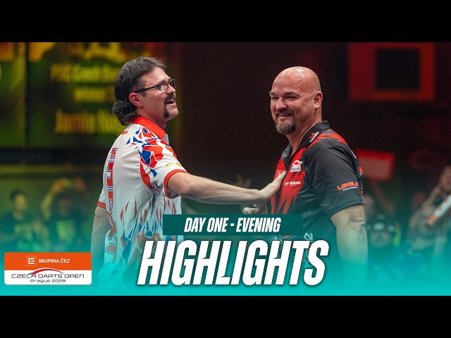 ¡SORPRESAS EN PRAGA! 🤯 | 2026 Czech Darts Open | Resumen de la tarde del primer día