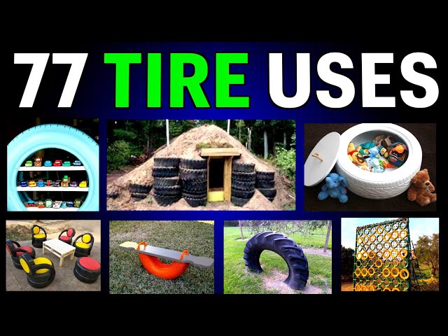 77 Old Tire Ideas | Genius Hacks for Repurposing Old Tires