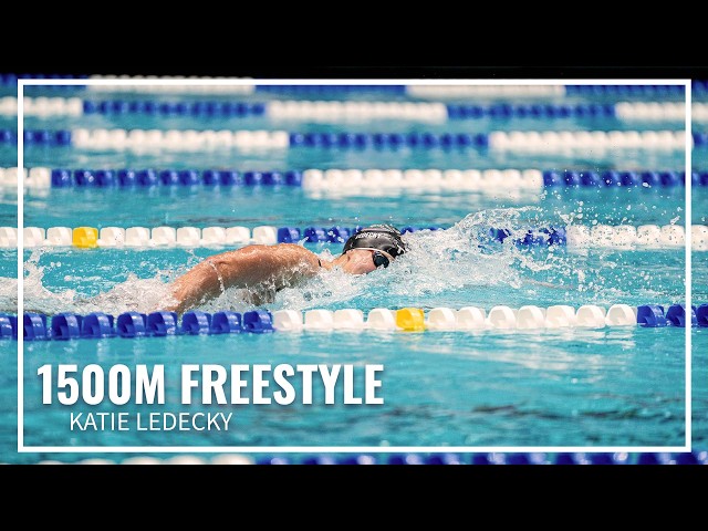 Katie Ledecky victoriosa en los 1500 m estilo libre | Campeonato Pan Pacific de Natación 2026