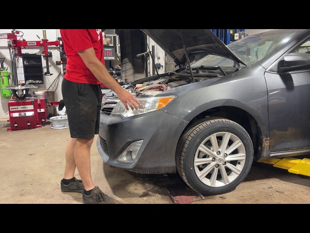 How To Remove Front Bumper, Headlights, Front Fender, Side Skirt, Grille 2012 Toyota Camry Hybrid