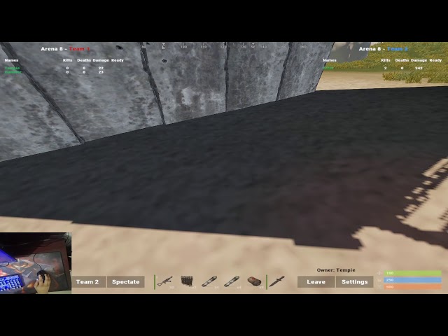 Rust ak handcam