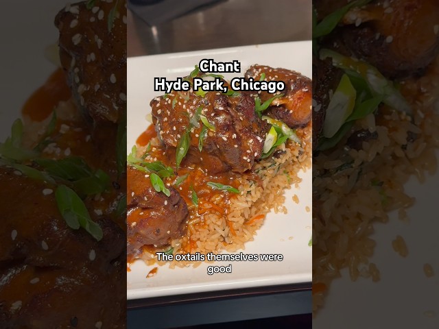 Asian Fusion Oxtails in Hyde Park, Chicago