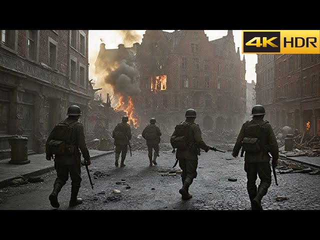 Collateral Damage | Battle of Aachen | Ultra High Graphics Gameplay [4K 60FPS HDR] Call of Duty