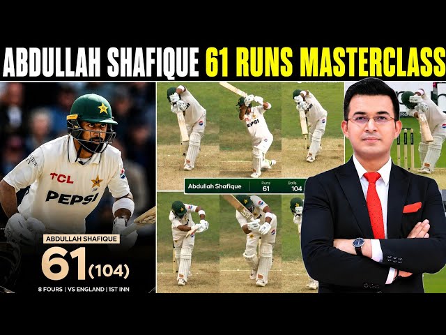 Abdullah Shafique Delivers Stunning 61 Run Masterclass Under Pressure Against England 1st Test