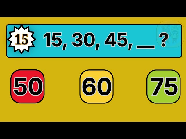 Only Geniuses Get All 20 Right! Number Pattern Quiz