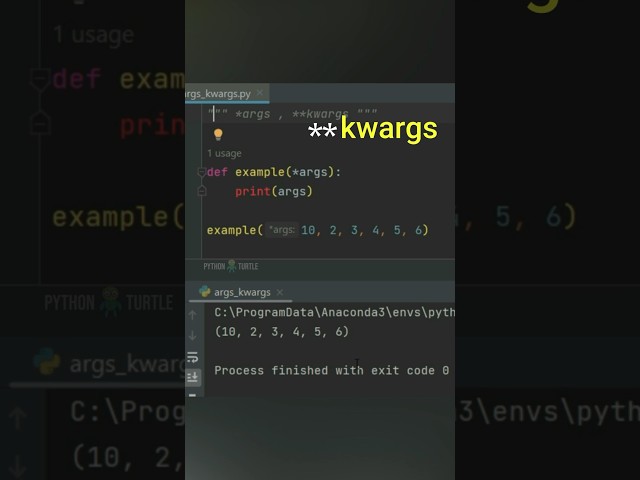 **kwargs In Python - A Special Syntax That Every Python Developer Should Know!