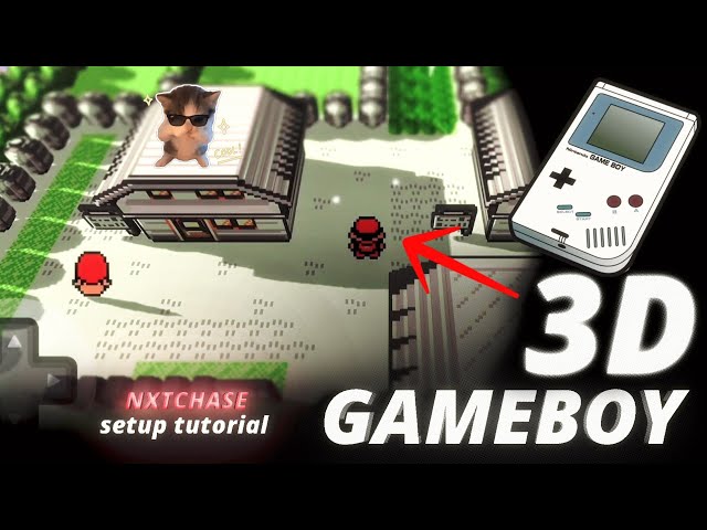 Game boy 3D / Pokemon Red 