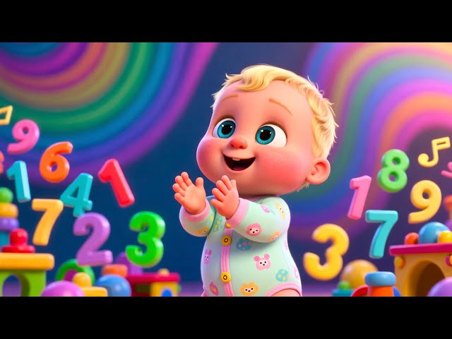 Baby Sings the Number Song 🎶🔢 Fun Counting Song for Kids | Learn 1-10 with Baby