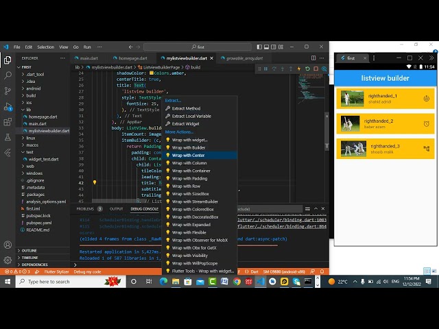listviewbuilder in Flutter,how to use listviewbuilder in flutter