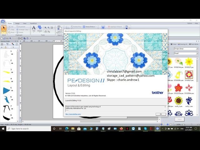 PE Design Brother v11.03 (( Windows 10-11 X64 Bit ))
