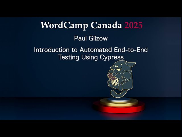 Introduction to Automated End-to-End Testing Using Cypress
