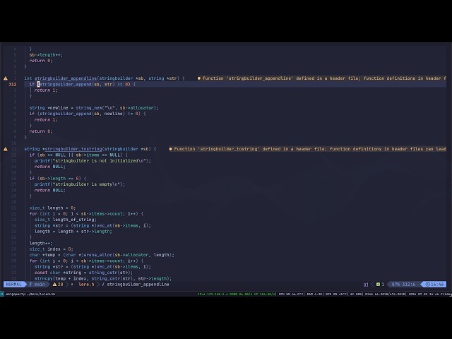 I Built a Basic String Builder Library In C