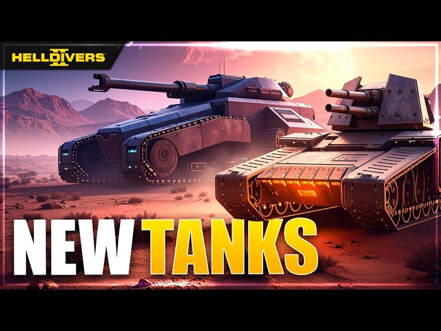 Helldivers 2 New Multiple Tanks Vehicle Update First Look