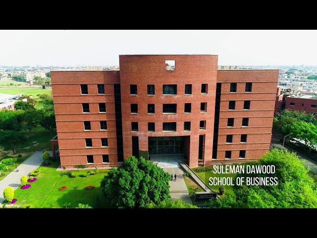 A bird’s-eye view of LUMS