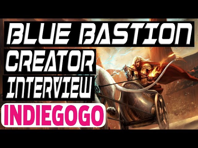 Blue Bastion Comic Book Creators Indiegogo Interview