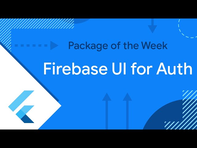 Firebase UI for Auth (Package of the Week)