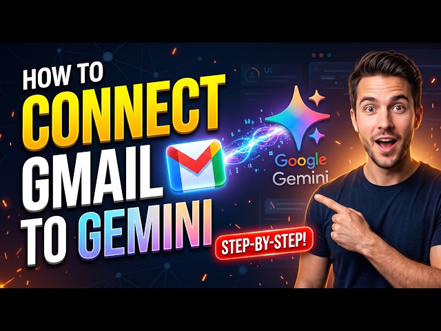 How To Connect Gmail To Gemini | Link Gmail Account To Google Gemini