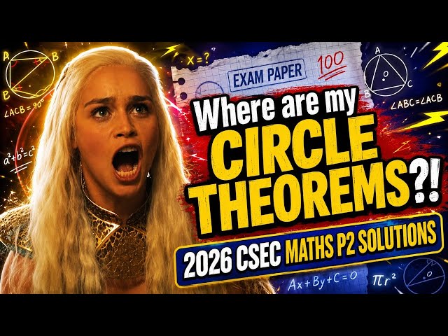 CSEC Maths 2026 Solutions