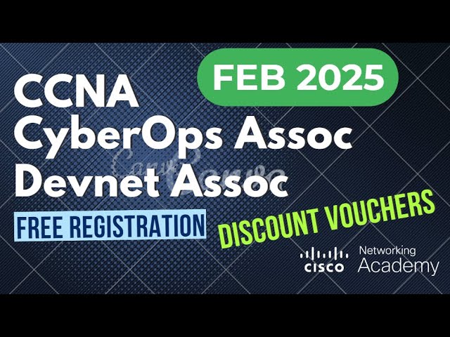 CCNA v1.1 Netacad 2025:  Free Registration
