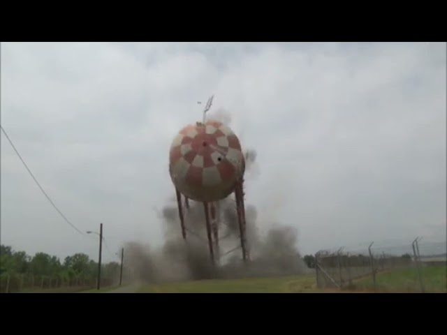ETTP Water Tower Demolition
