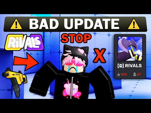 Rivals SUCKS... (Roblox Rivals News) Quitting
