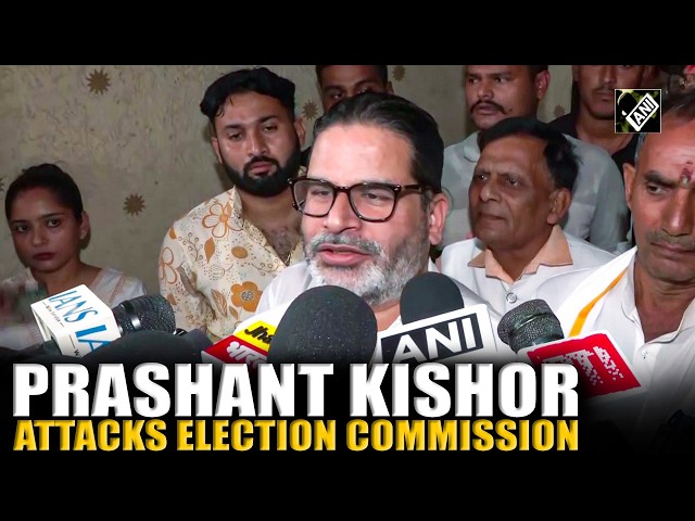 Prashant Kishor launches blistering attack on CEC Gyanesh Kumar over internal rifts