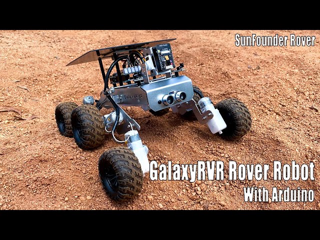 SunFounder GalaxyRVR Mars Rover experience | Rover with Arduino #sritu_hobby #rover #robotics