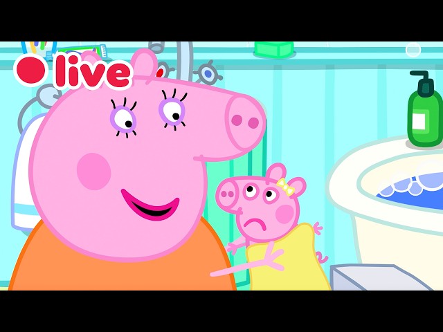 🔴 LIVE: Cutest Baby Evie Episode 🍼 Peppa Pig Best Big Sister Moments✨Kids Cartoons 🐷 FULL Episodes