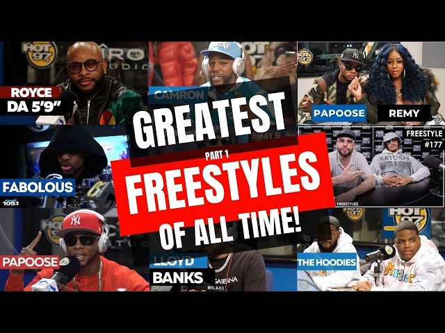 GREATEST FREESTYLES OF ALL TIME! - PART 1 | 1 HOUR MIX