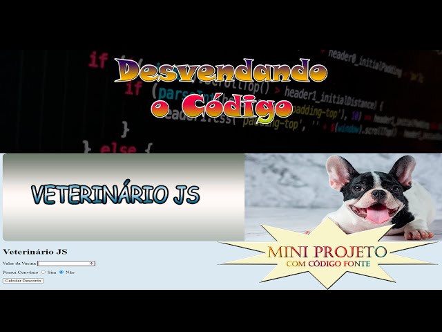 JavaScript with DOM and Arrow Functions: Mini Project + Source Code! | Desvendando o Código