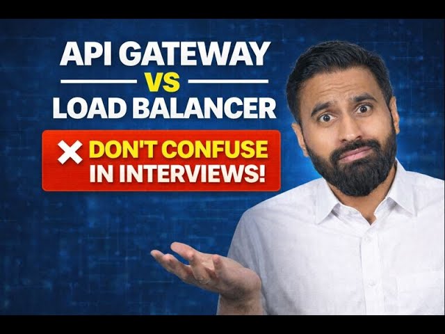 Are you Confused between Load Balancer and API Gateway in System Design interviews?