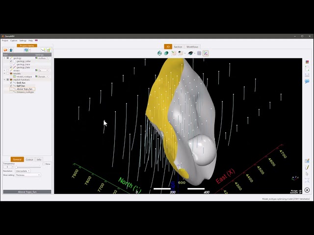 GEOREKA 5.2: Simple geological modelling with automated workflows part 1