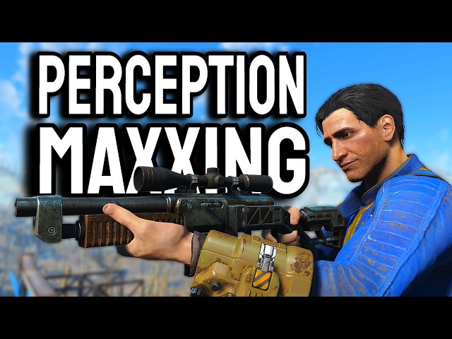 I Made A BROKEN Perception Build In Fallout 4