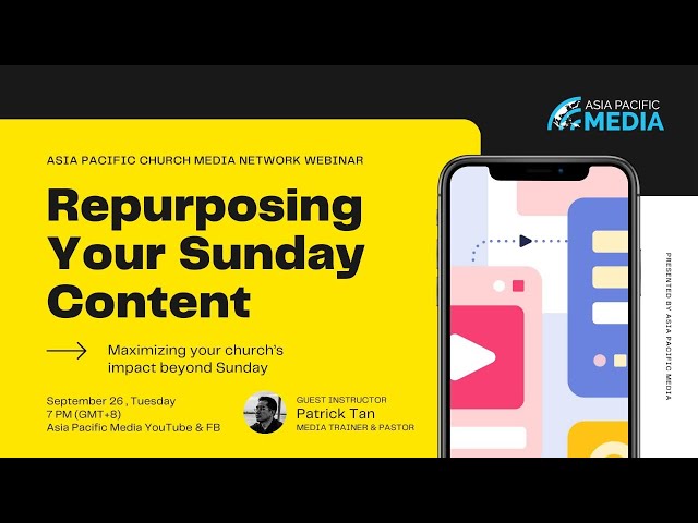 Repurposing Your Sunday Content