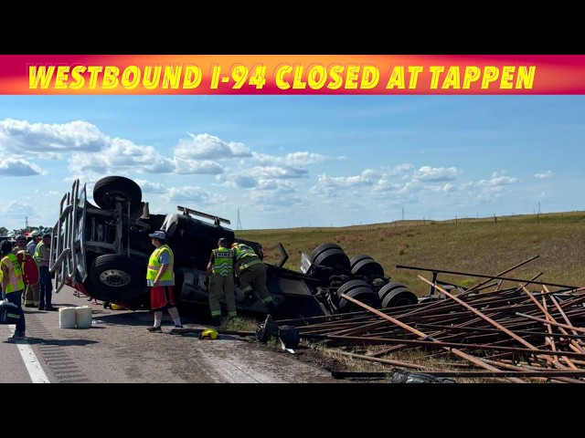 UPDATE Reopened, Westbound I-94 Closed At Tappen, ND