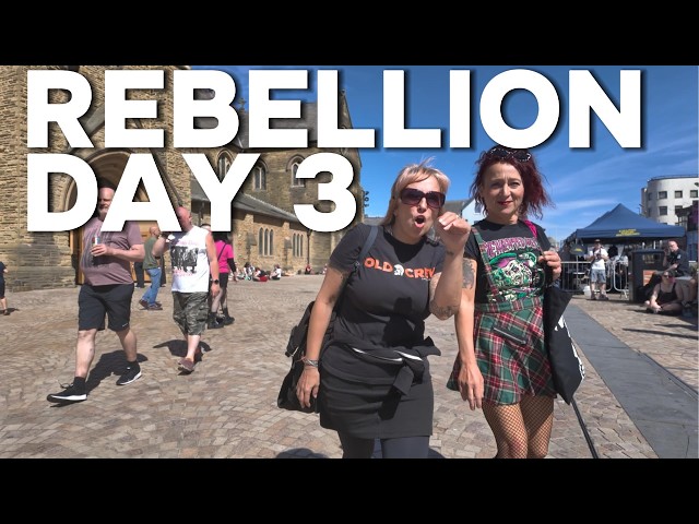 The REBELLION goes on    Day 3 in BLACKPOOL