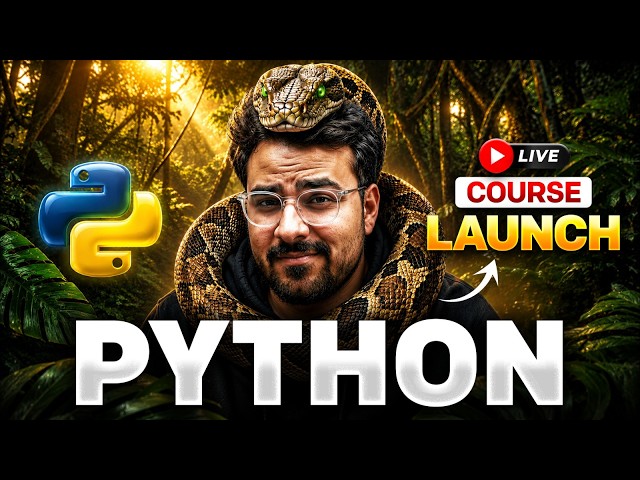 We’re launching the Python Bootcamp for AI !