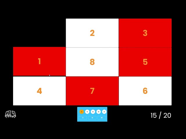 Solving Sliding Puzzle 3x3 | Solve in Par or Better! | Palamania Games