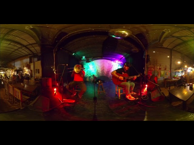 Ananda y Guerrero en Batey Tulum 360 2D