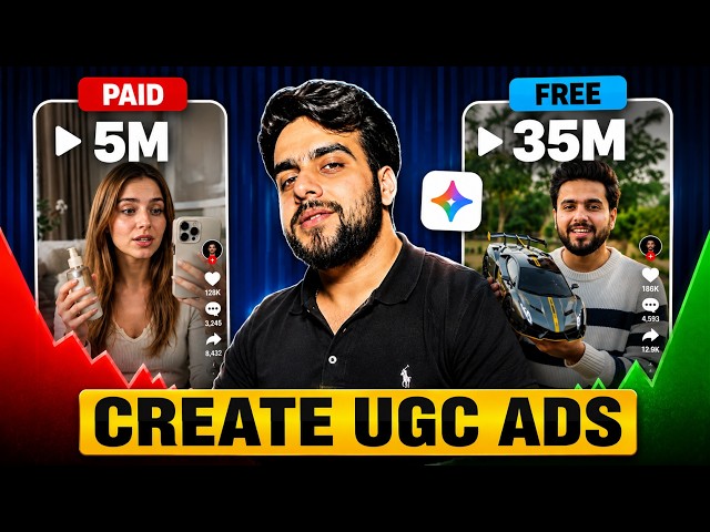 Create Viral UGC Ads for FREE with AI | Full Tutorial 2026 | Hindi