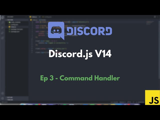 Discord.js v14 - Ep 3 Creating a Command Handler - [silent]