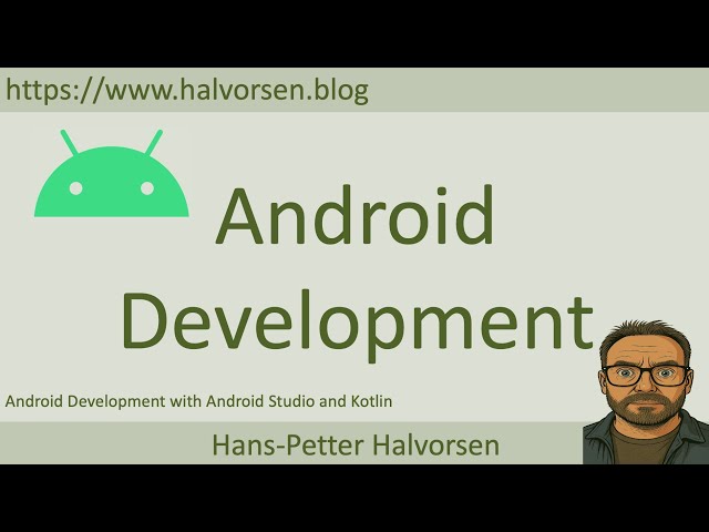 Android Development with Android Studio