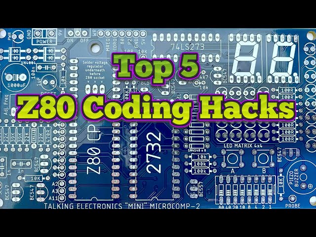 Top 5 Z80 Coding Hacks